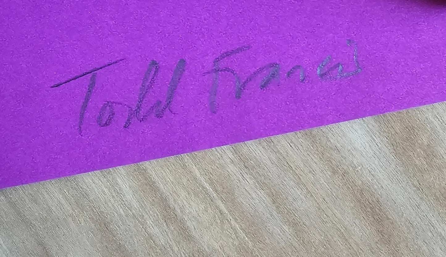 Todd Francis Signature