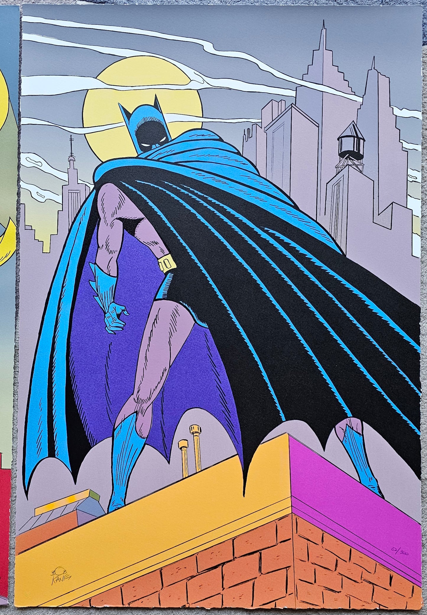 Bob Kane Batman & Robin, Batman over Gotham