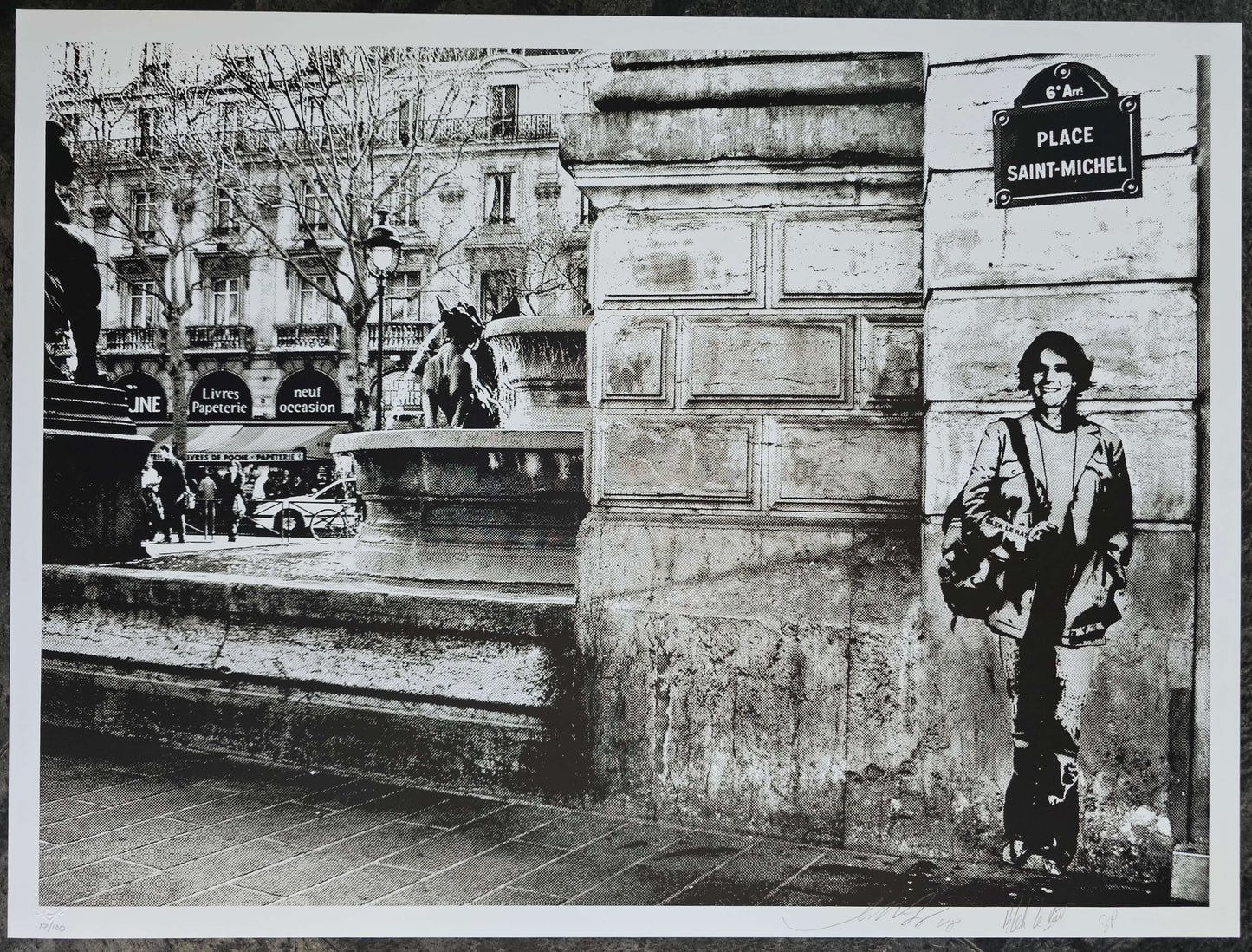 Blek Le Rat & Shepard Fairey Florence Aubenas