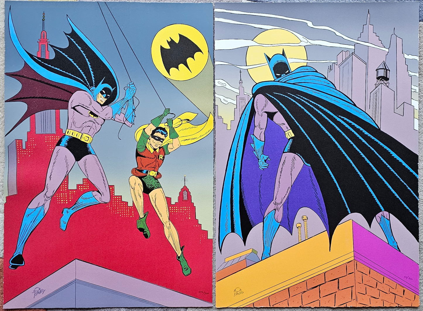 Batman & Robin, Batman over Gotham Bob Kane DC Comics