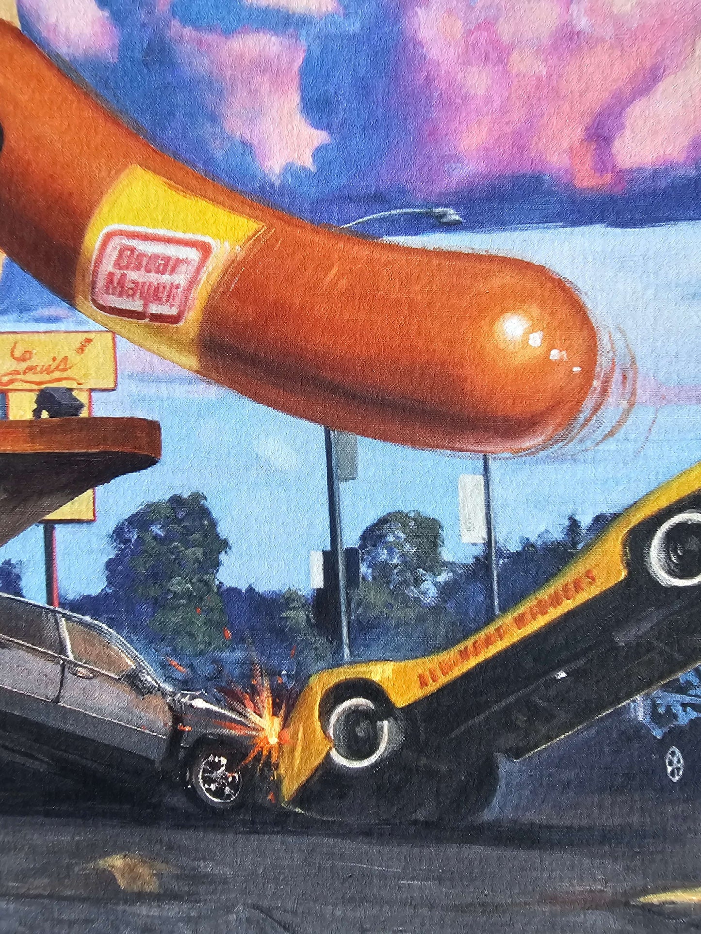 Eric Joyner "Happy Accident" Randy's Donuts Oscar Mayer Wiener Los Angeles art
