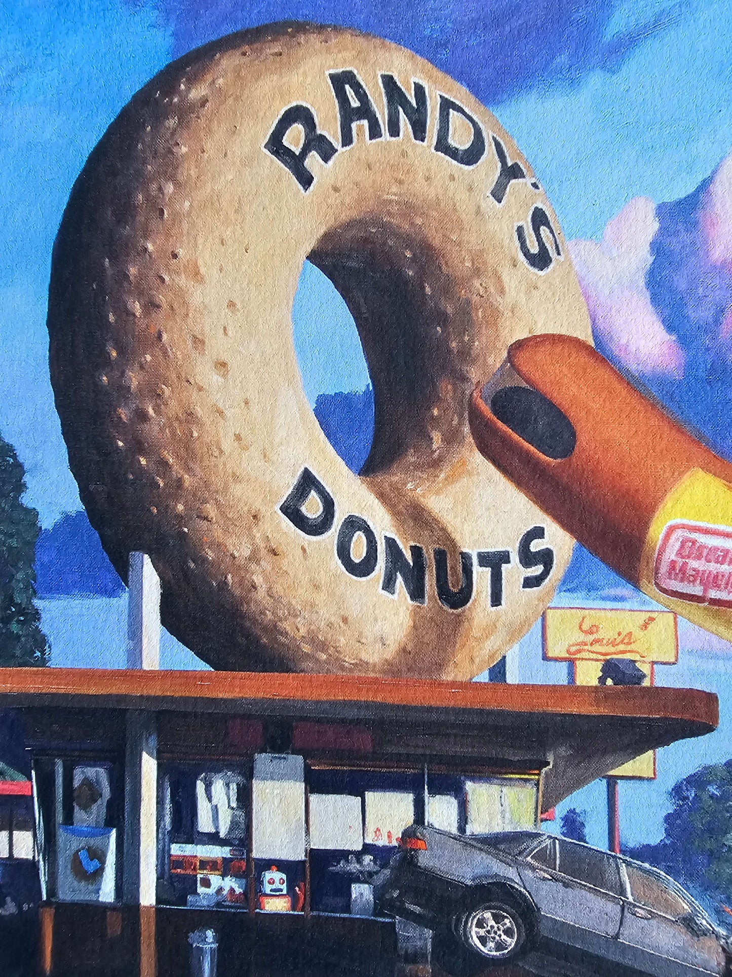 Eric Joyner "Happy Accident" Randy's Donuts Oscar Mayer Wiener Los Angeles art