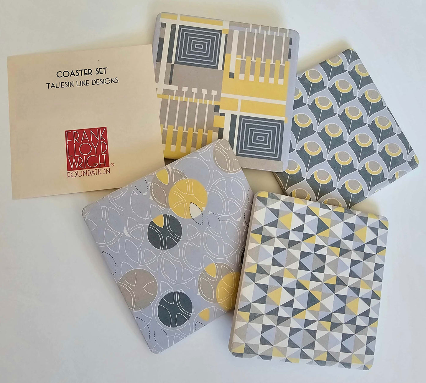 Frank Lloyd Wright Drink Coasters