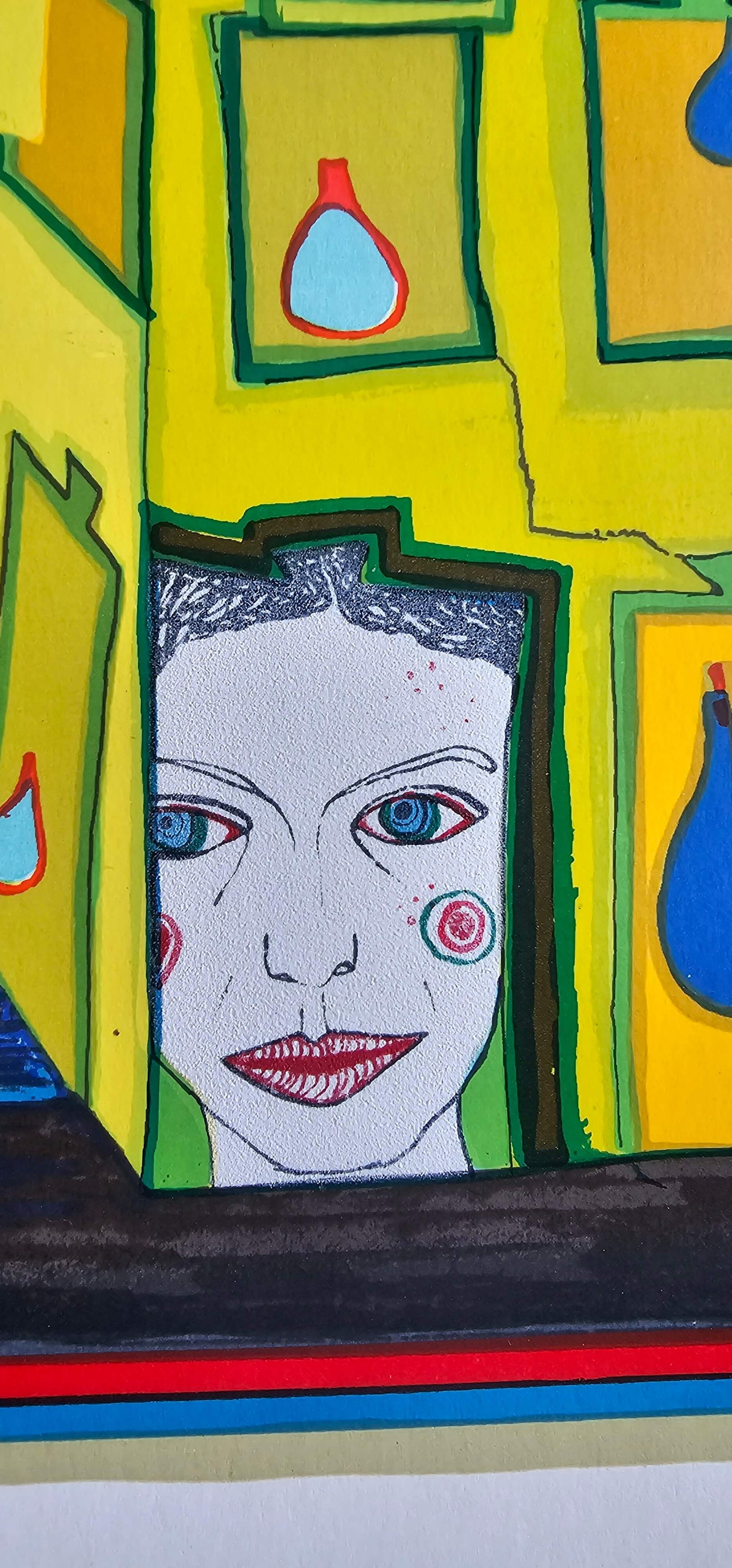 Friedensreich Hundertwasser Waiting with love hurts when love is somewhere else