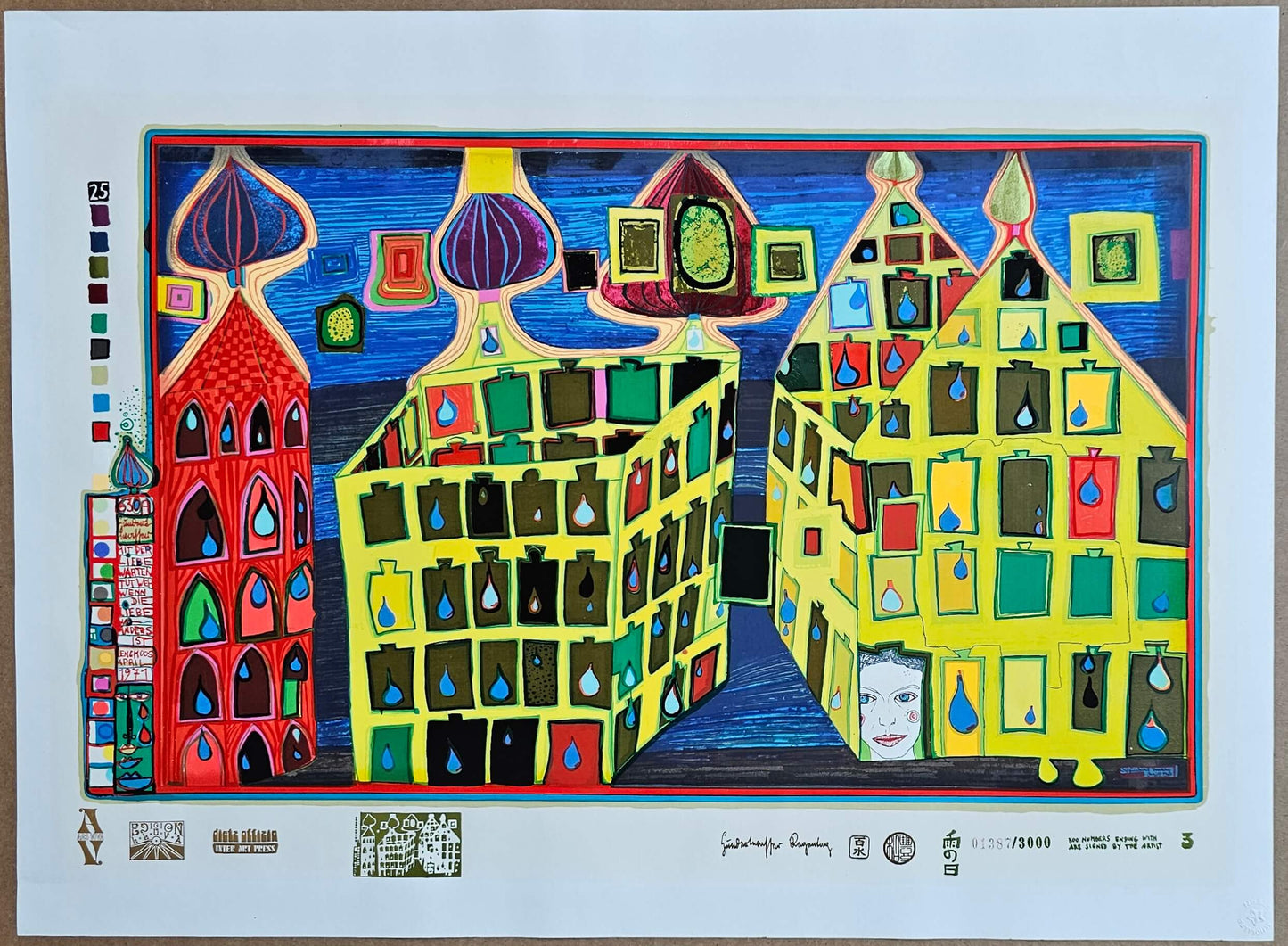 Friedensreich Hundertwasser Waiting with love hurts when love is somewhere else