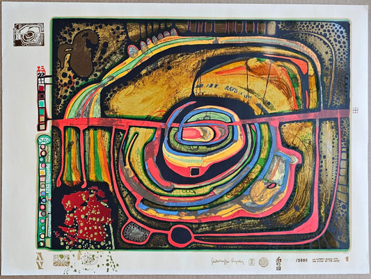 Friedensreich Hundertwasser Die 5 Augenwaage