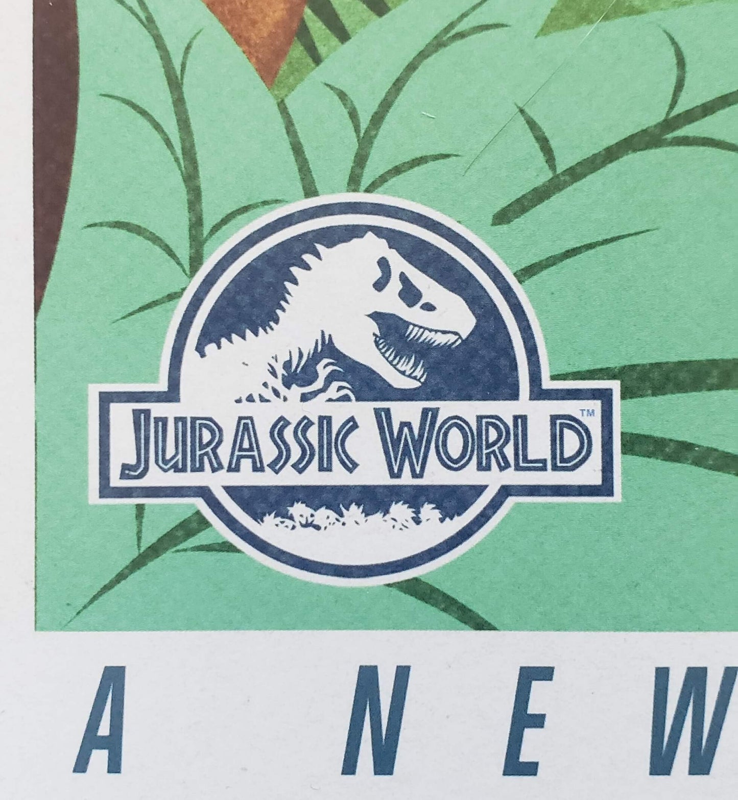 Jurassic World T-rex logo