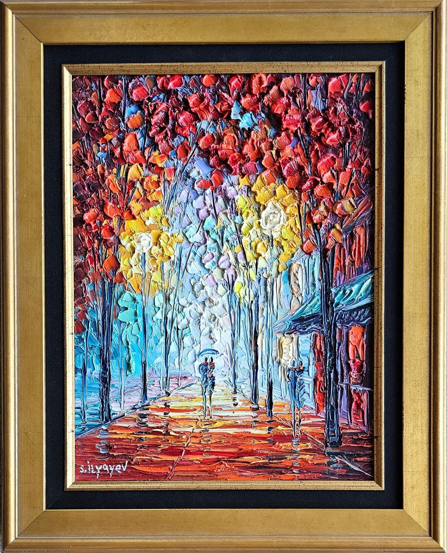 Slava Ilyayev Original Oil Painting Impasto Colorful Art
