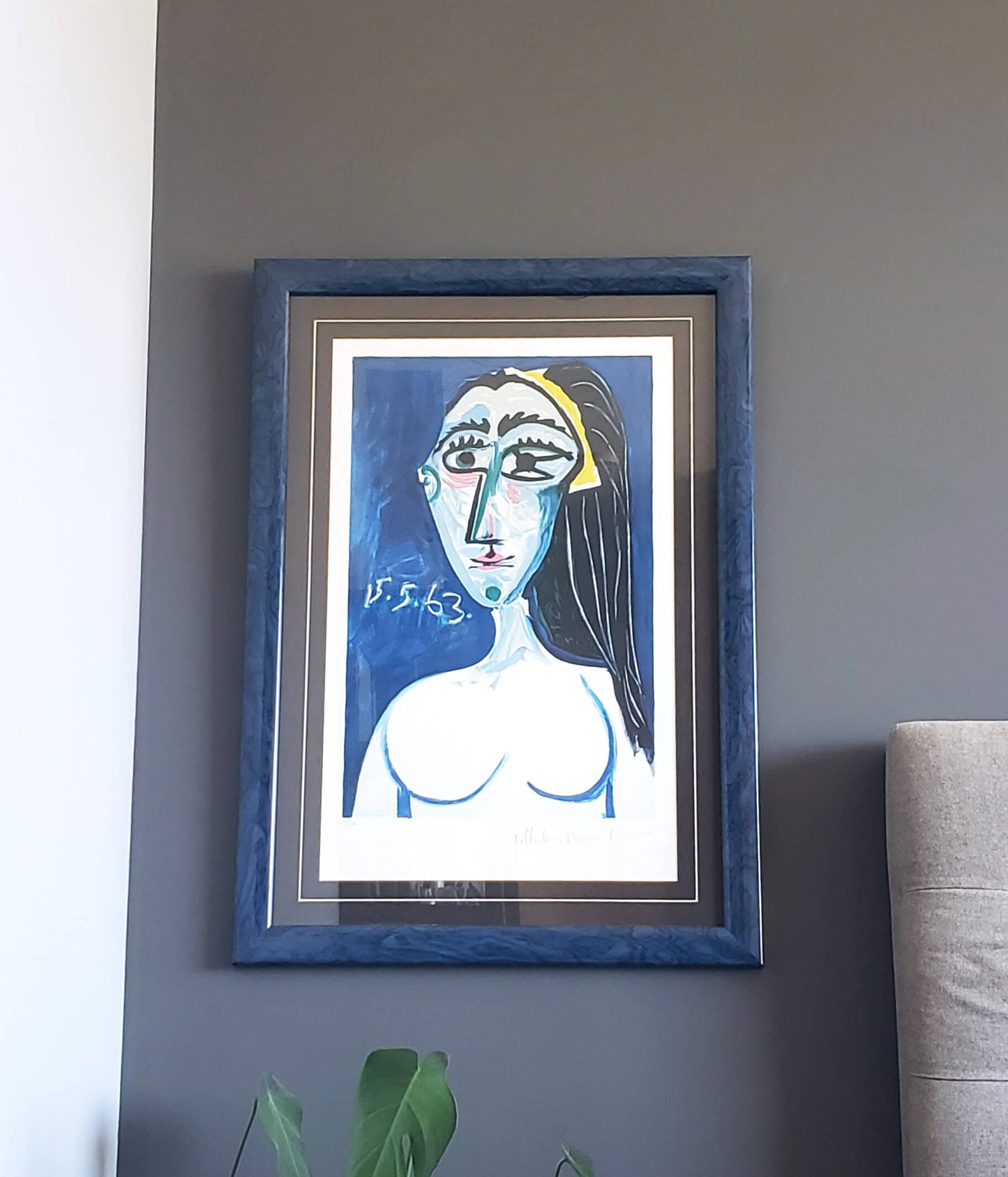 Pablo Picasso Buste De Femme Nue Face JACQUELINE ROQUE