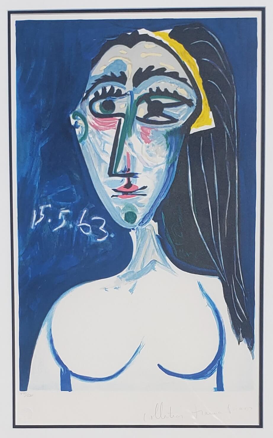 Pablo Picasso Buste De Femme Nue