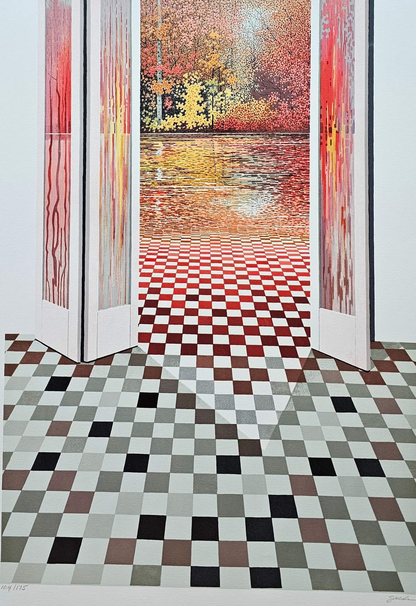 Rolland Golden "Reverie" Hand signed Numbered lithograph