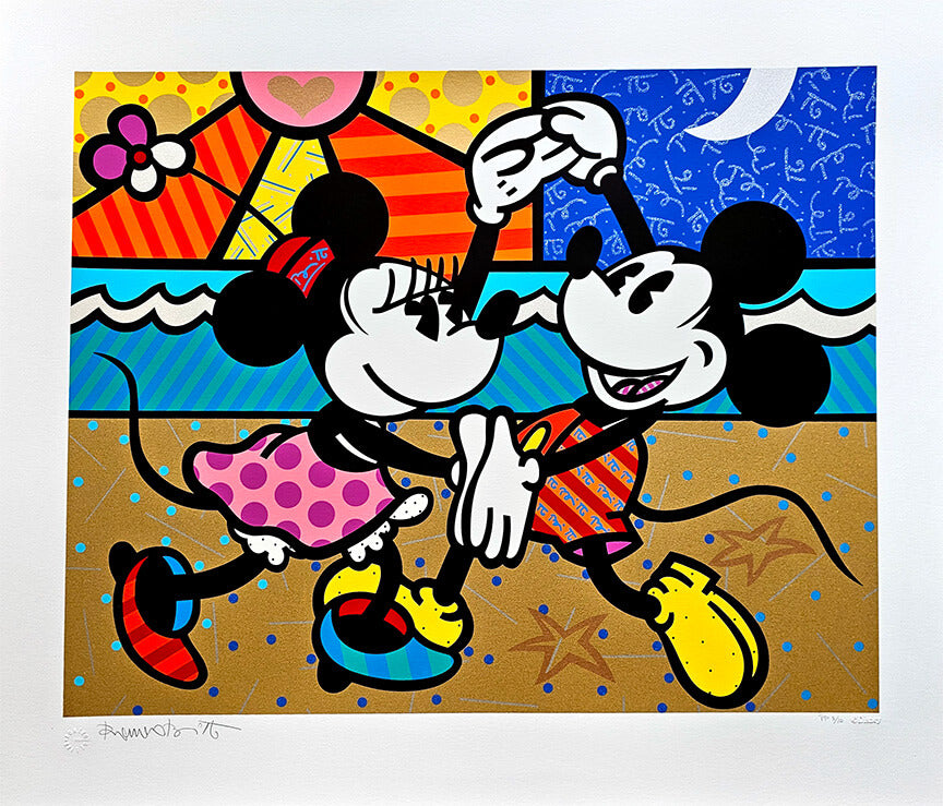 Romero Britto "Mickey Mouse's Greatest Love"