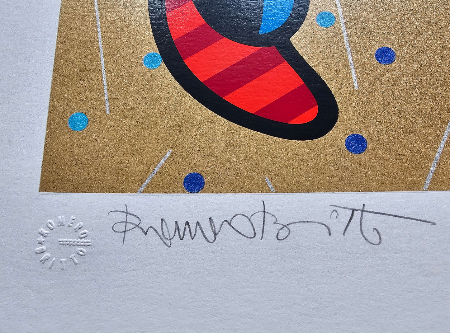 Romero Britto "Mickey Mouse's Greatest Love"
