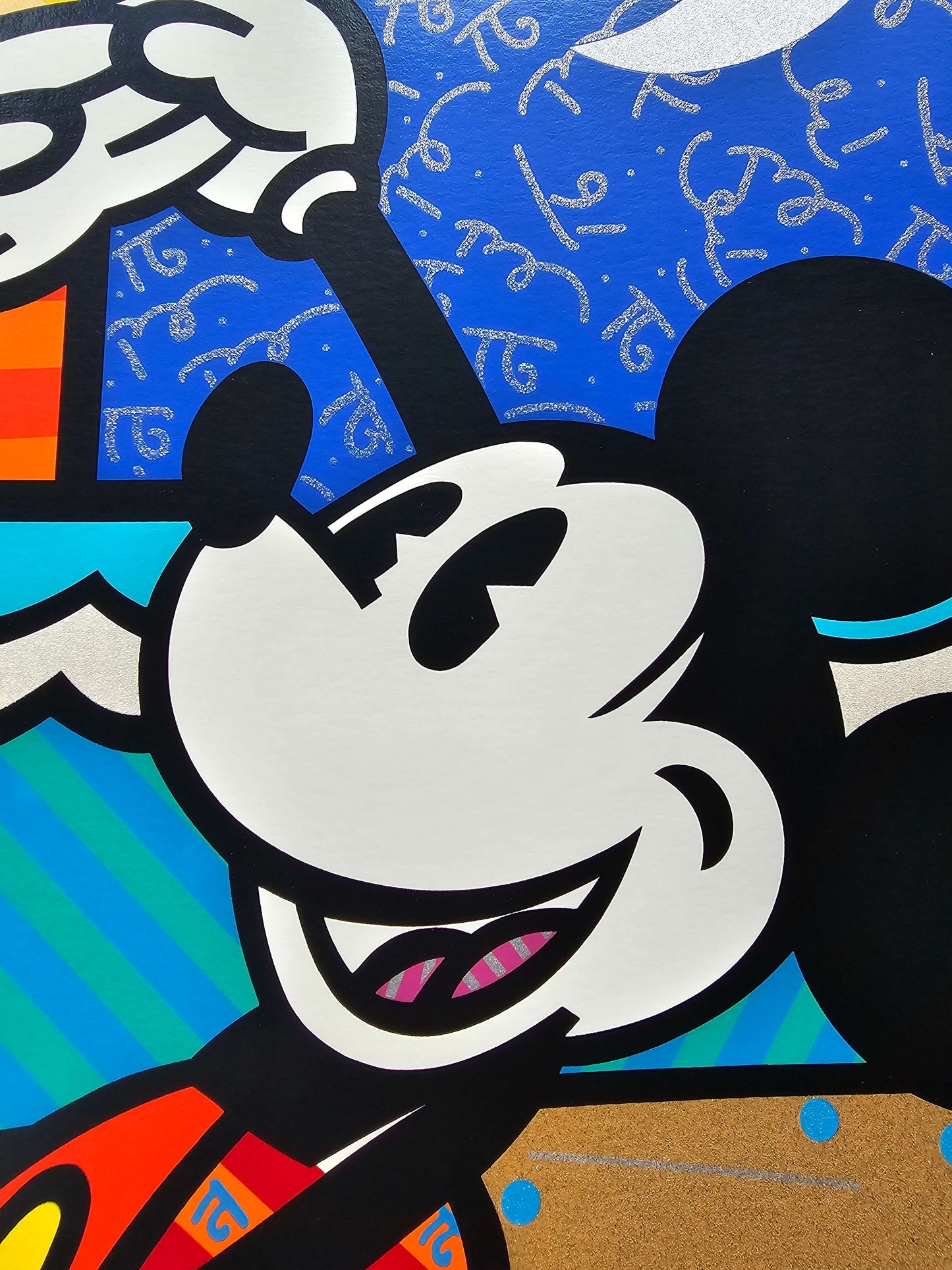 Romero Britto "Mickey Mouse's Greatest Love"