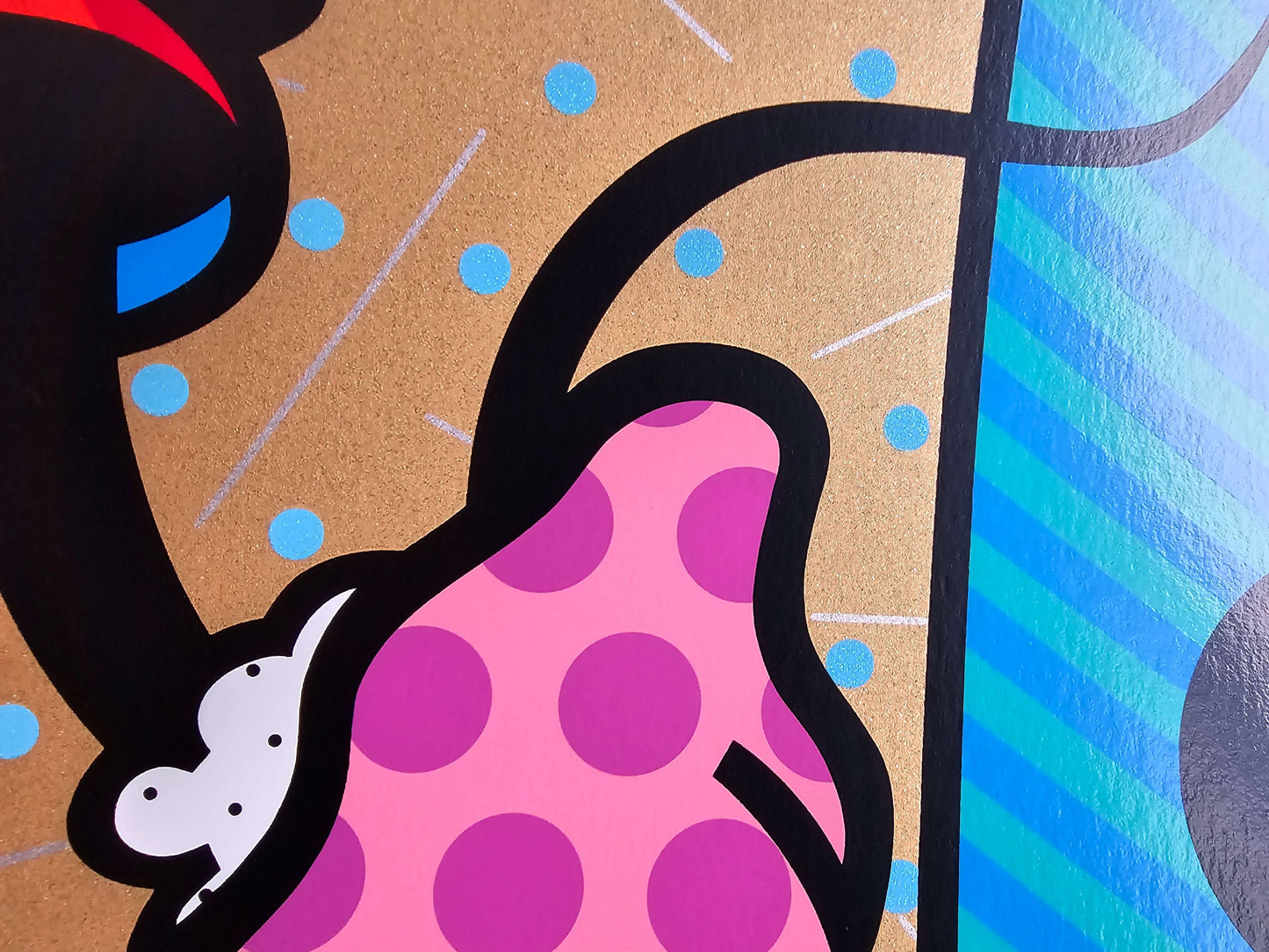 Romero Britto "Mickey Mouse's Greatest Love"