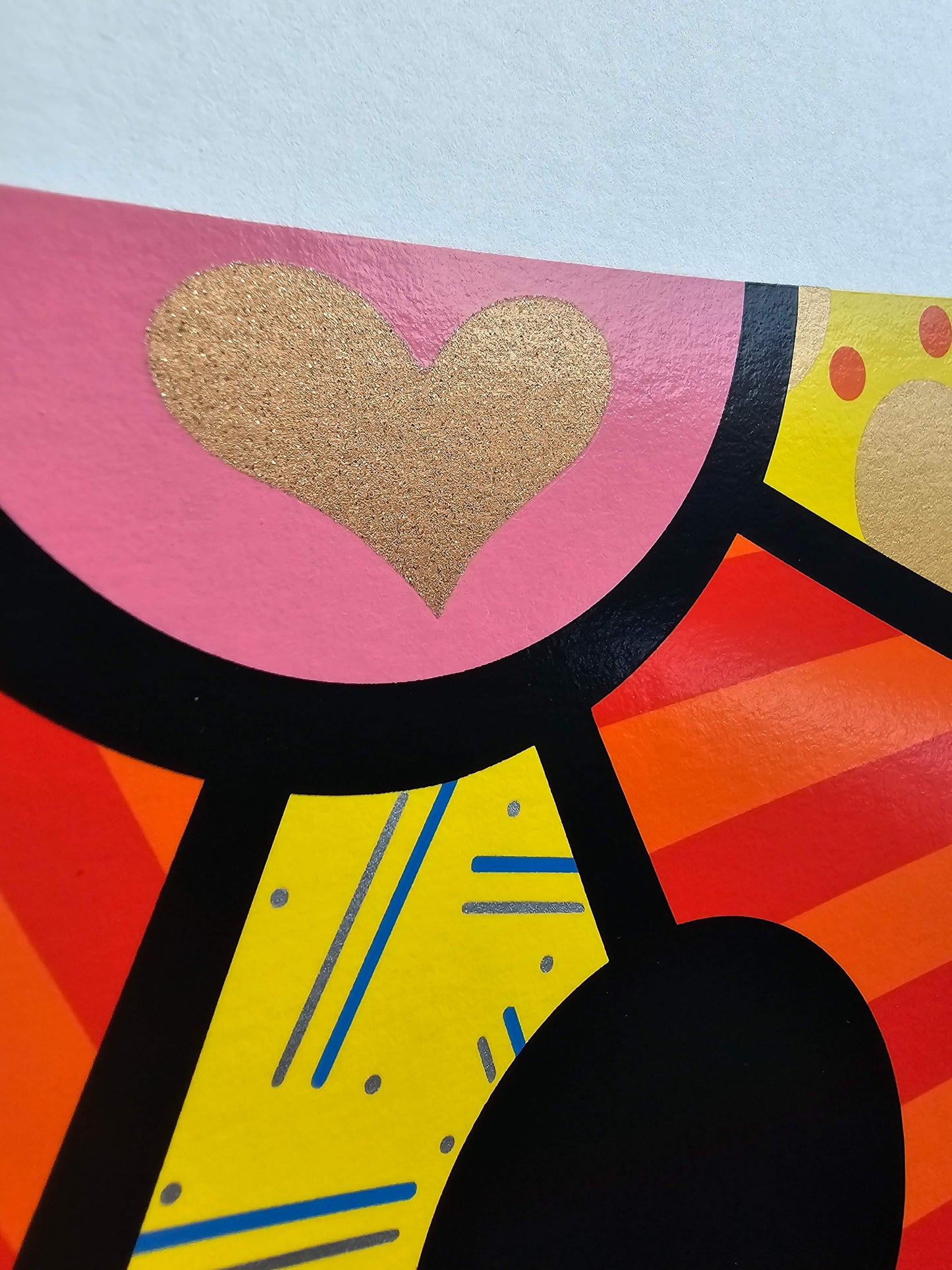 Romero Britto "Mickey Mouse's Greatest Love"