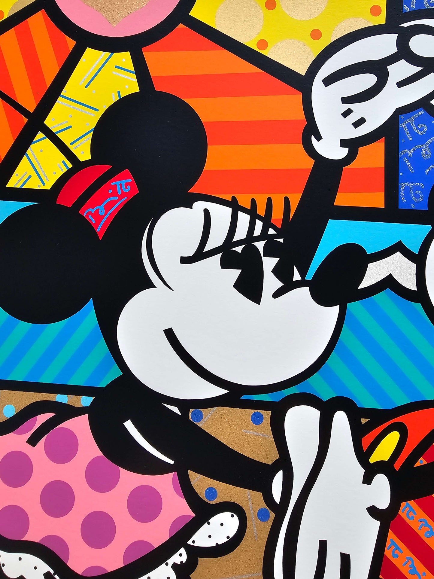 Romero Britto Minnie Mouse