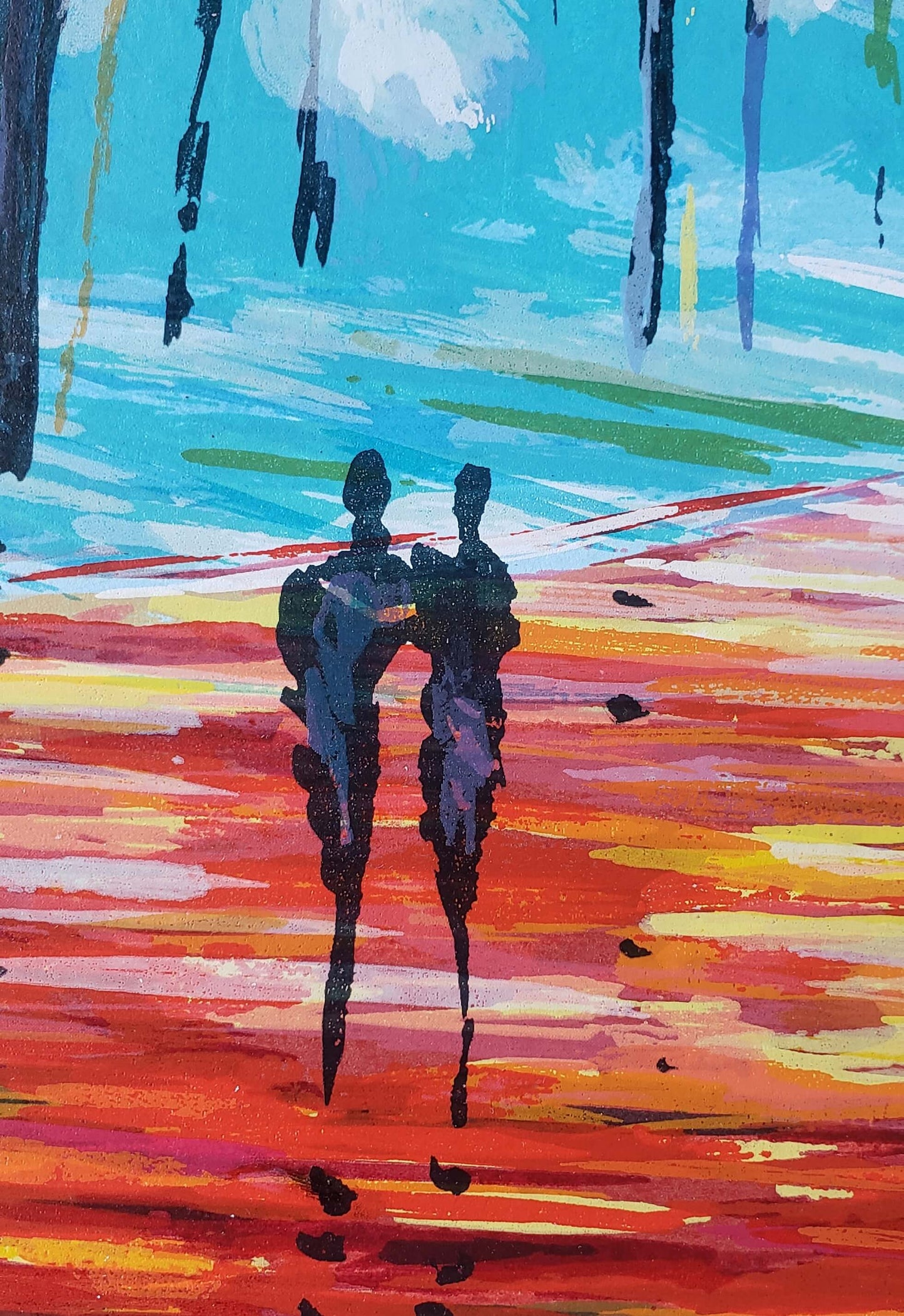 Slava Ilyayev "Untitled" Hand Signed Limited Edition Serigraph Art on Paper