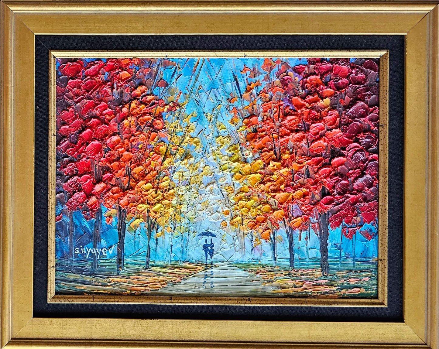 Slava Ilyayev Original Oil Painting Impasto Colorful Art