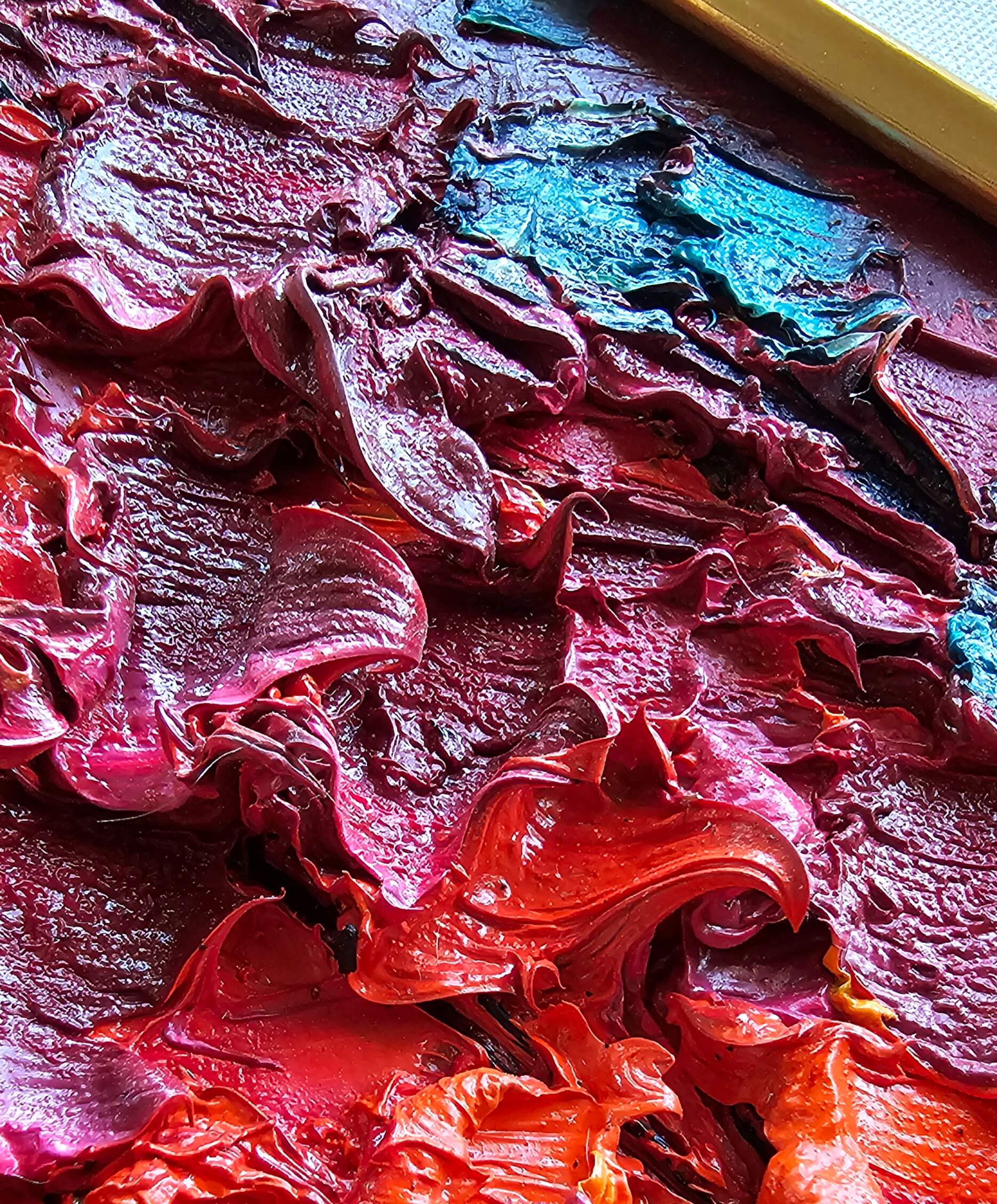 Slava Ilyayev impasto painting