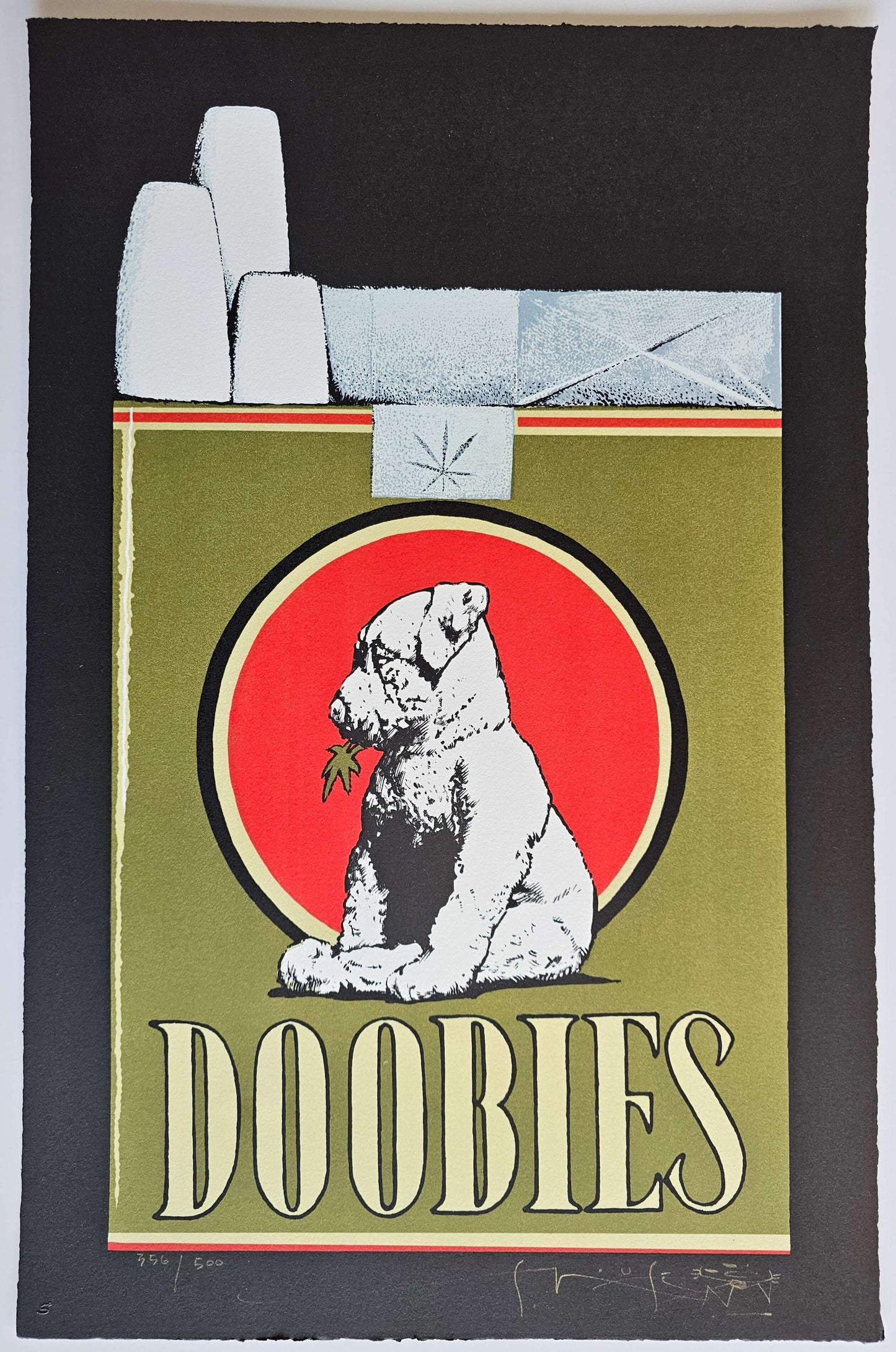 Stanley Mouse "Doobies" Hand Pulled Lithograph Signed & Numbered art print