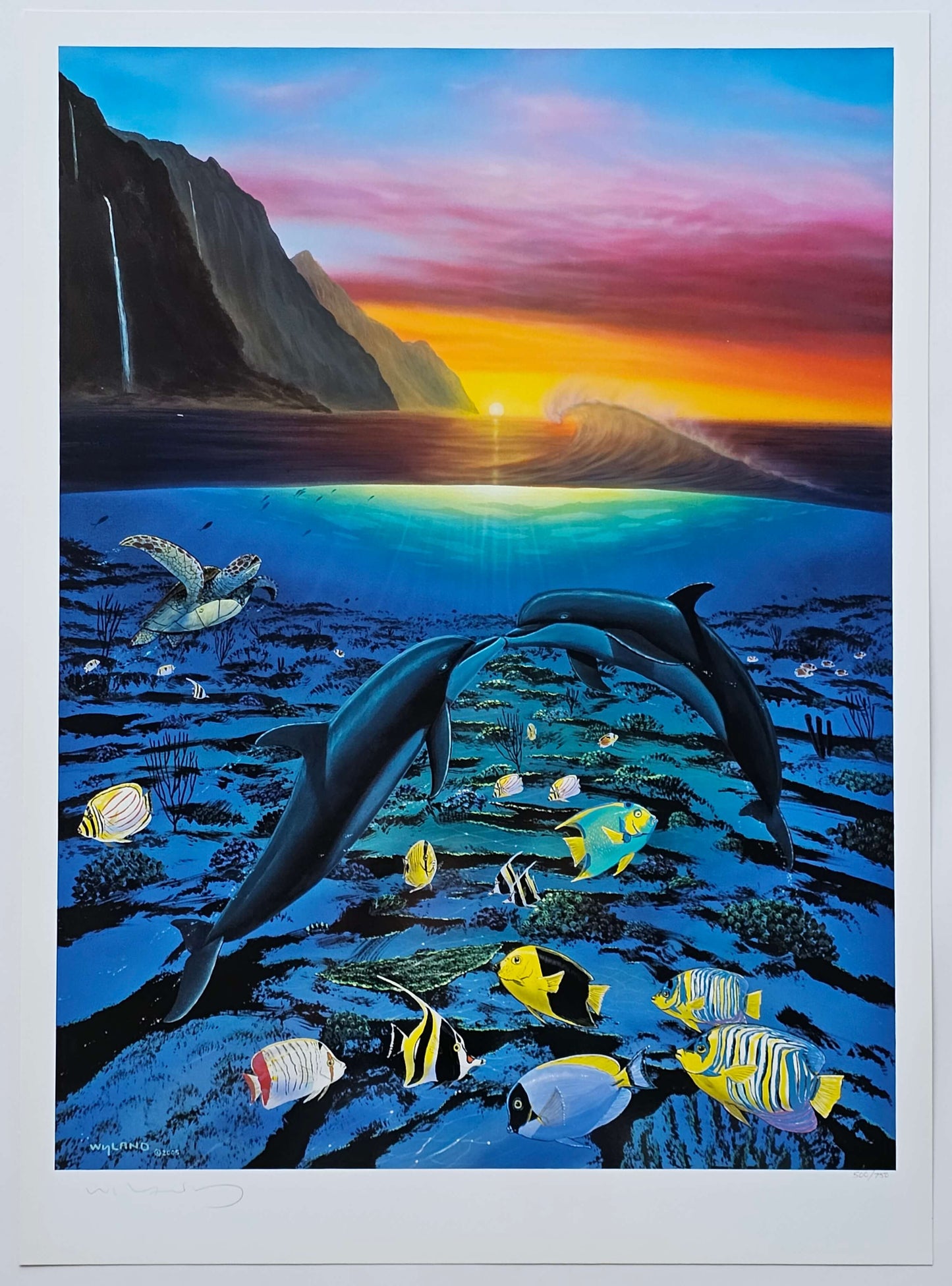 Wyland "Kiss for the Sea"