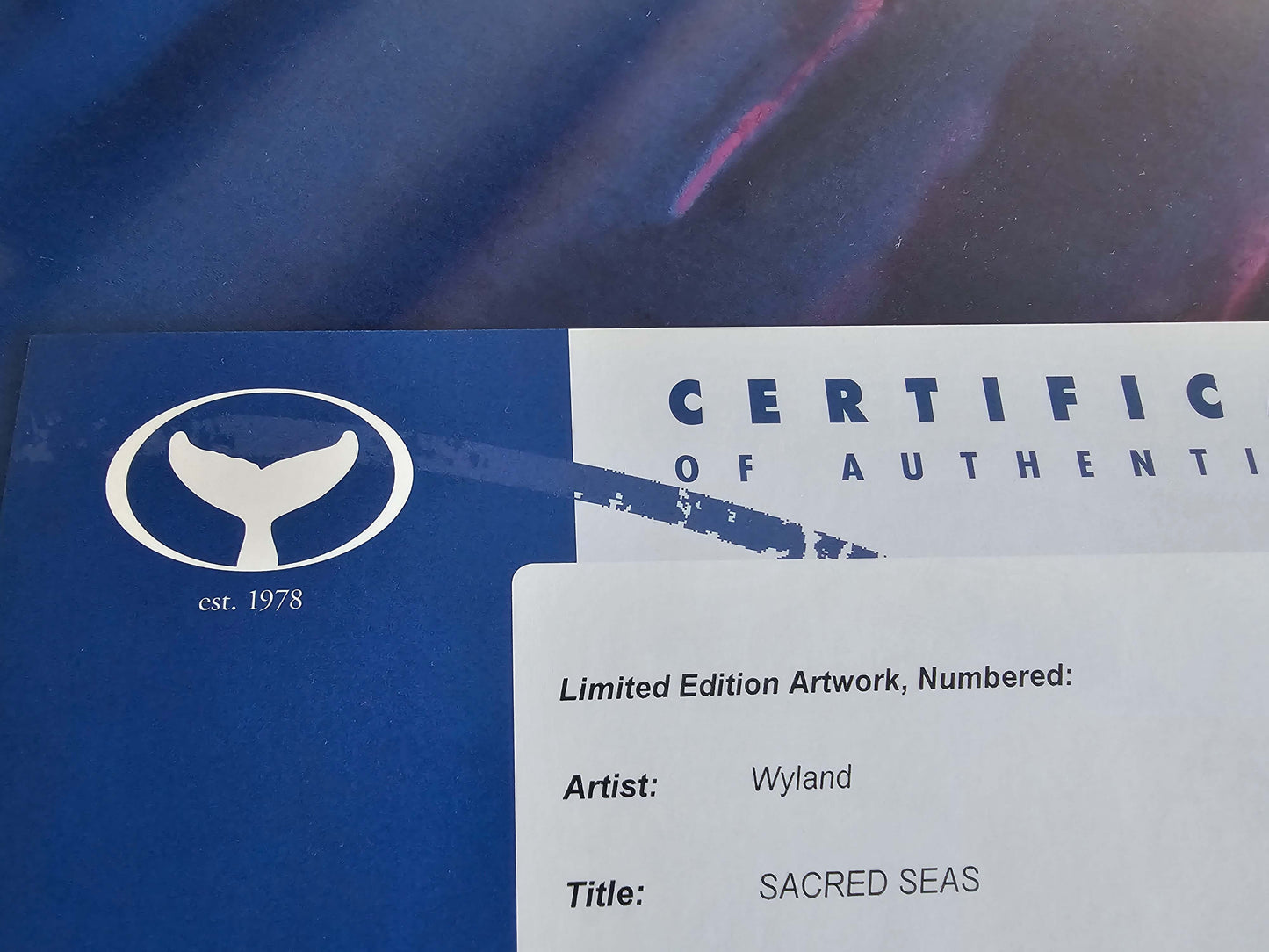 Wyland COA