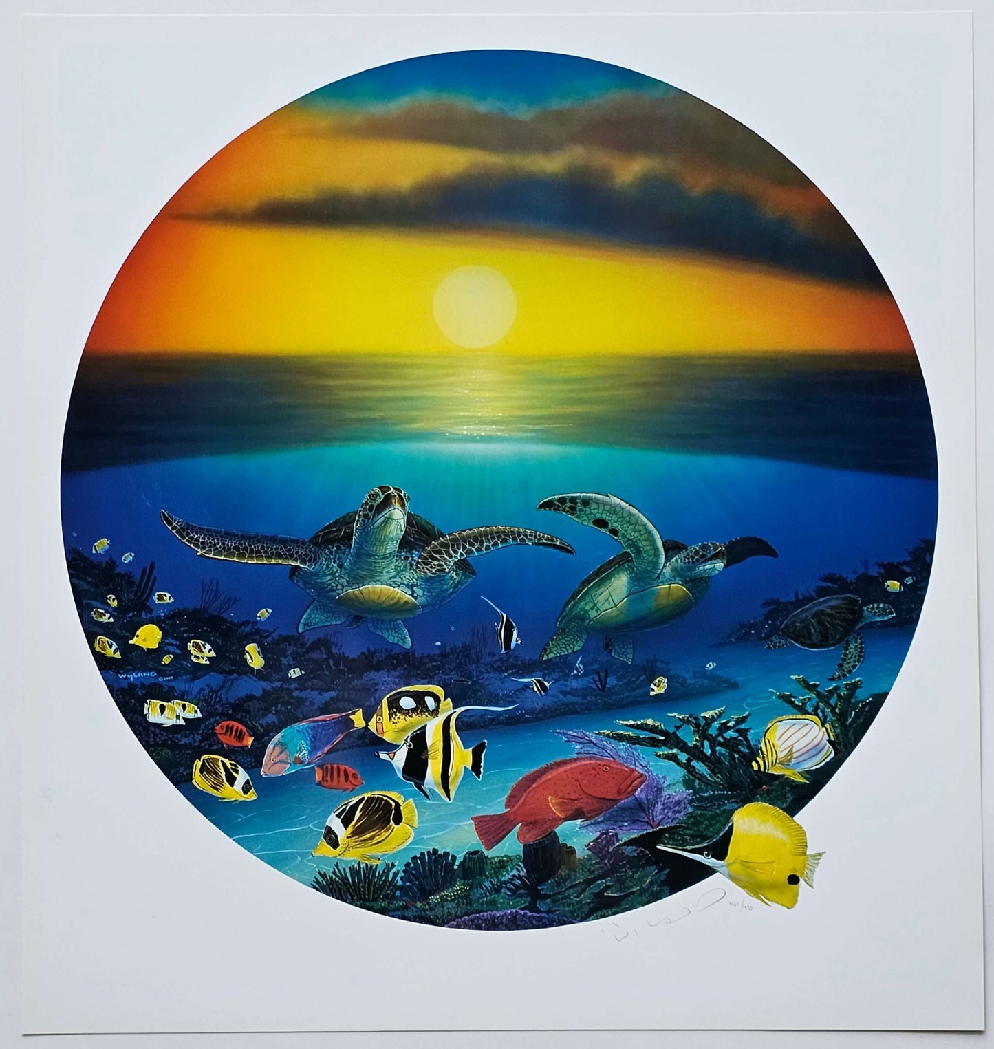Wyland "Sea Turtle Reef"