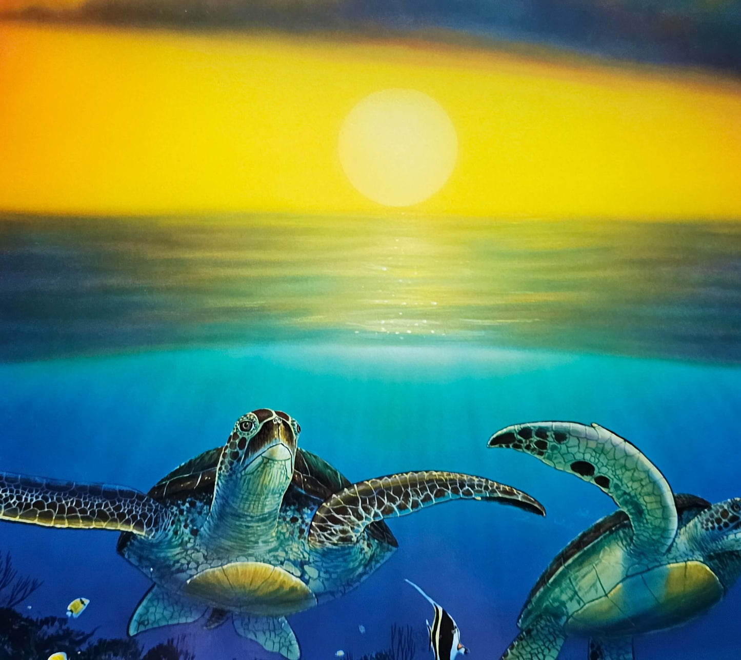 Wyland "Sea Turtle Reef"
