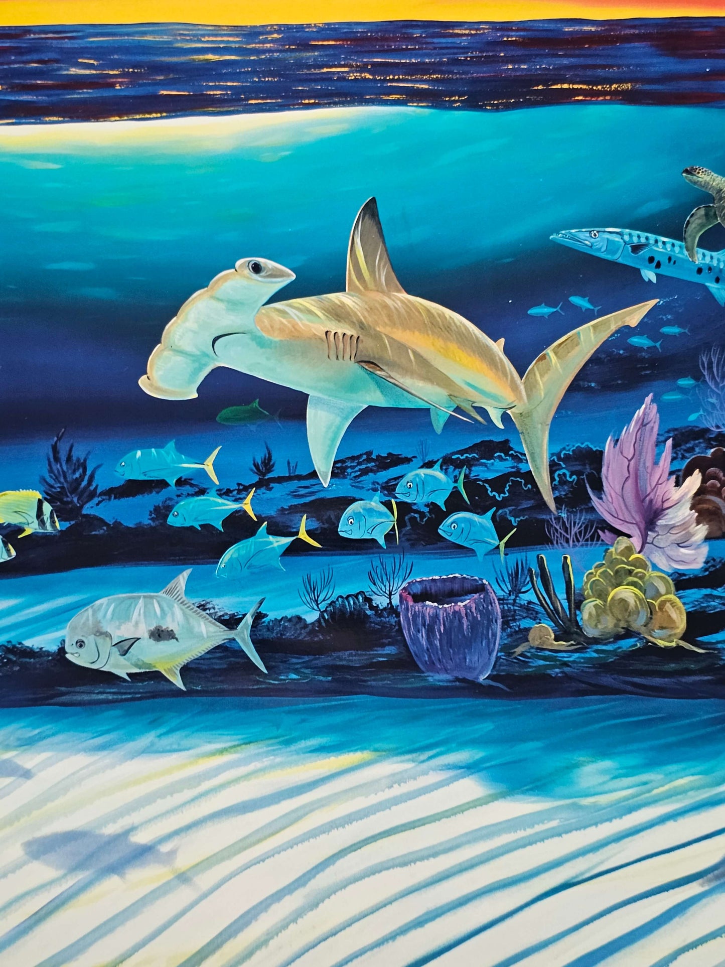 Wyland "Sea Life Below"