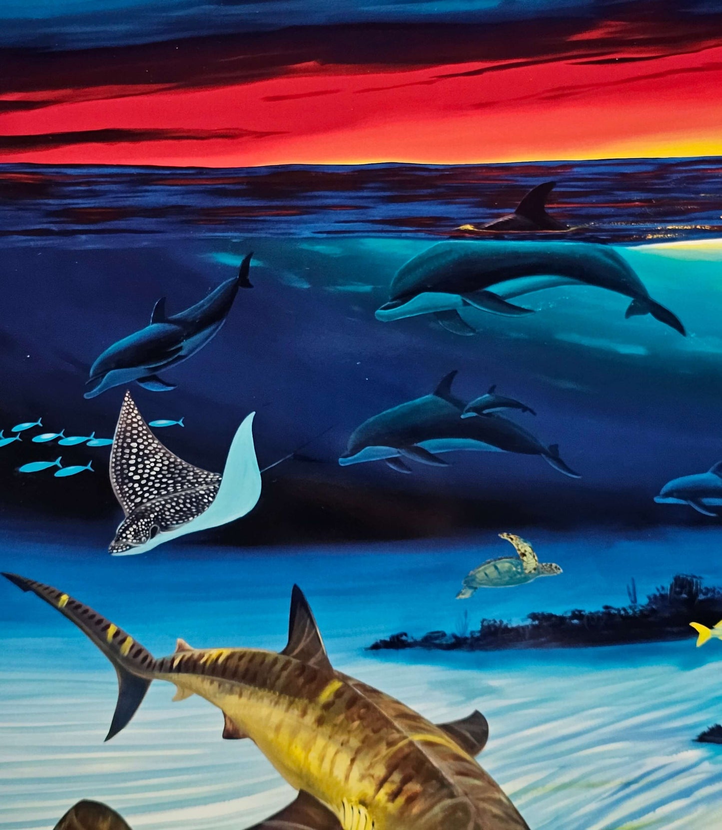 Wyland "Sea Life Below"