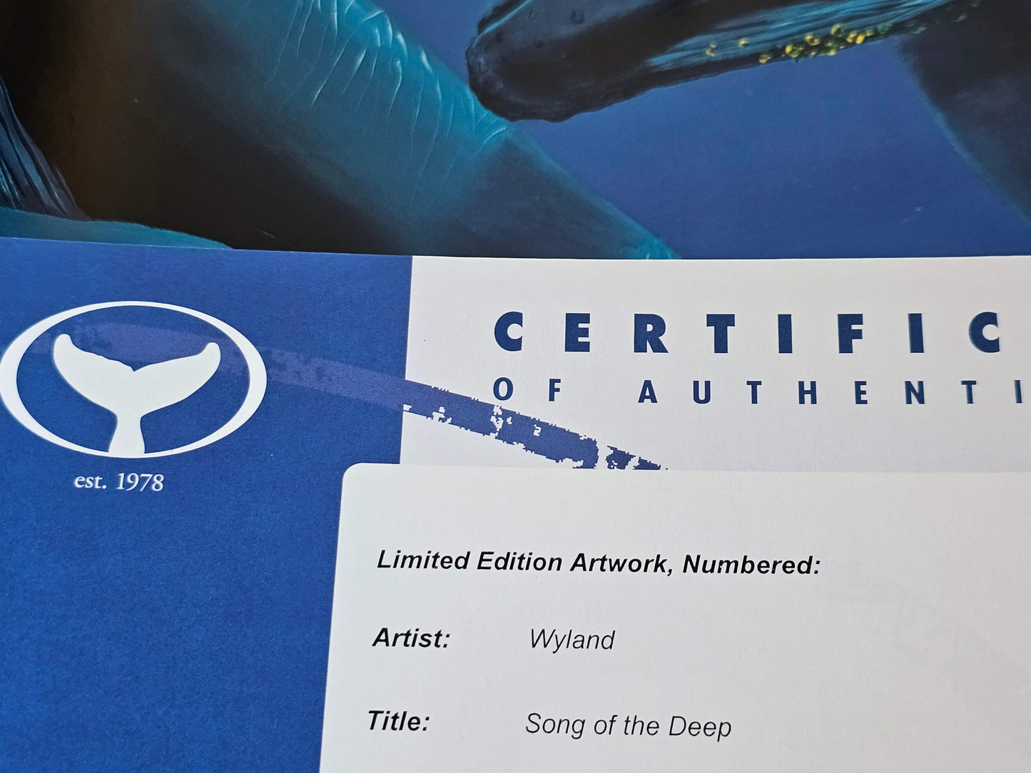 Wyland COA