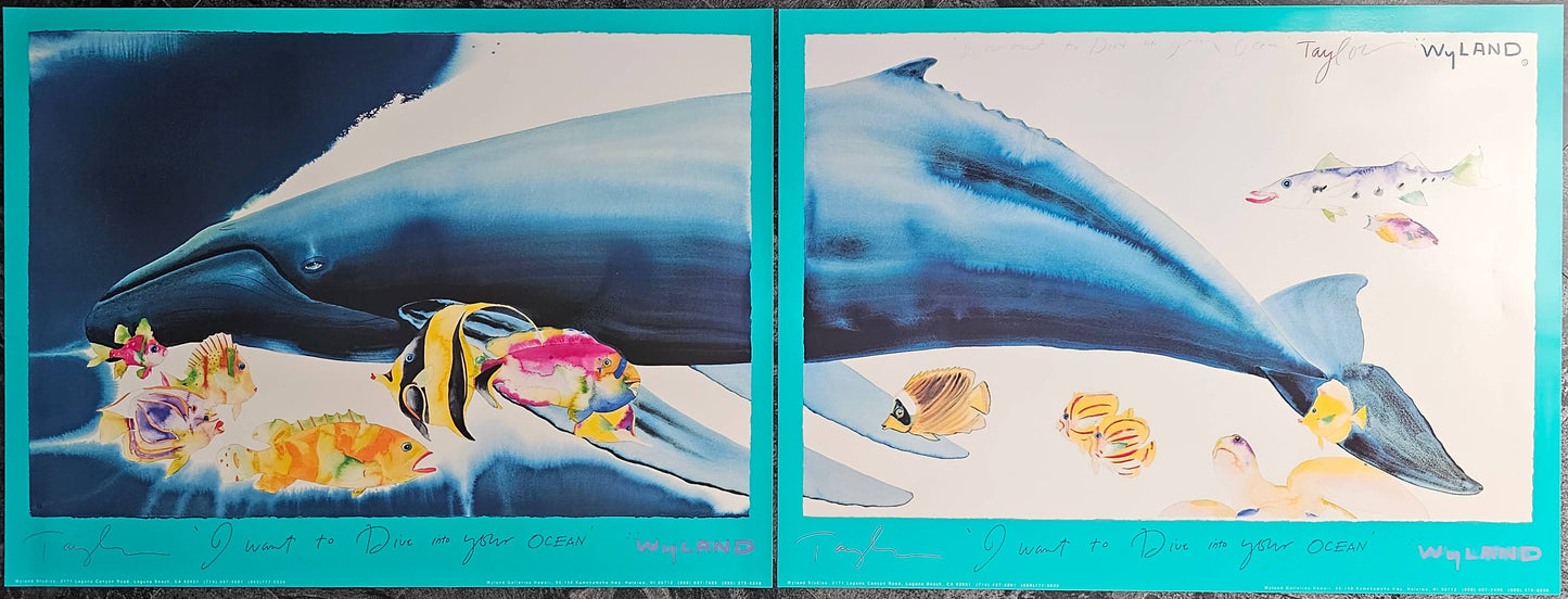 Humpback whale art