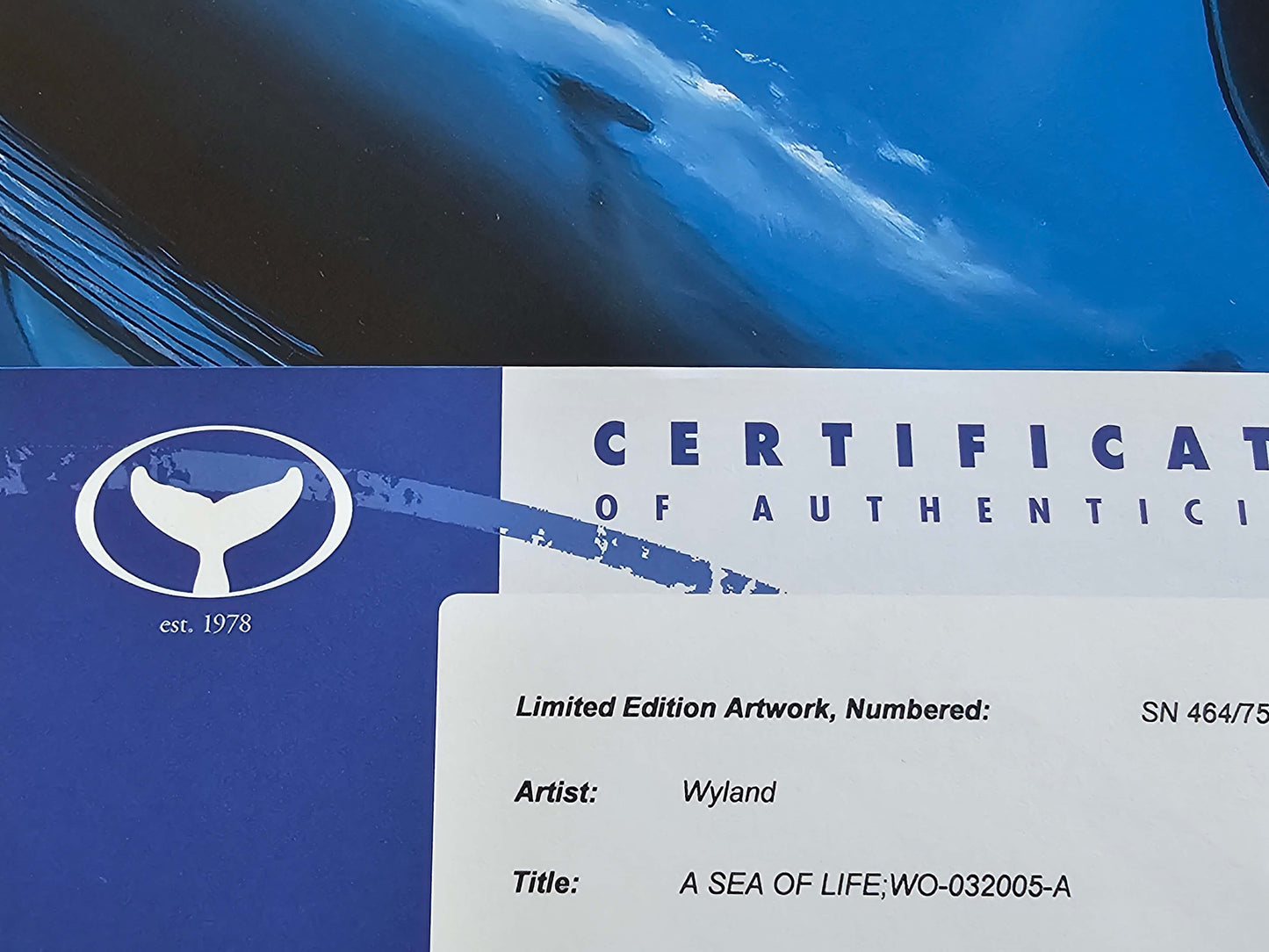 Wyland COA