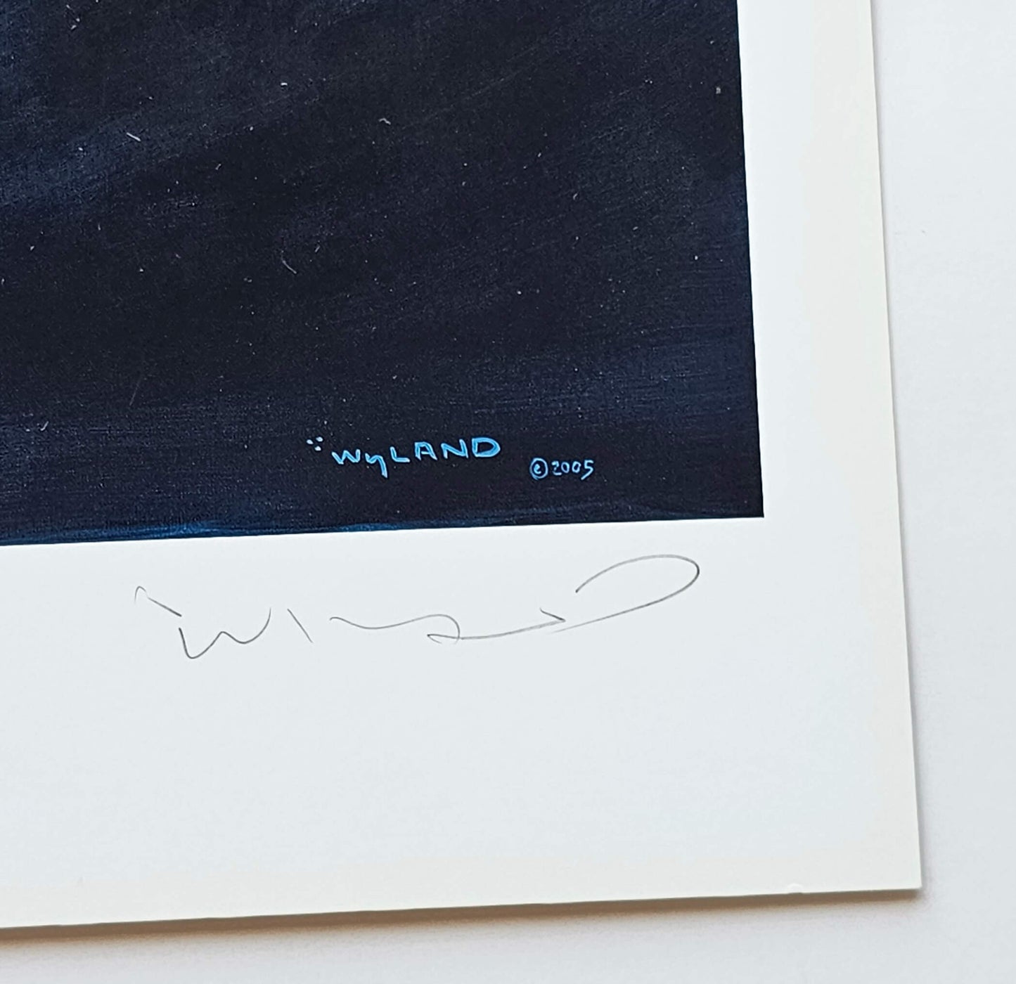 hand signed Wyland