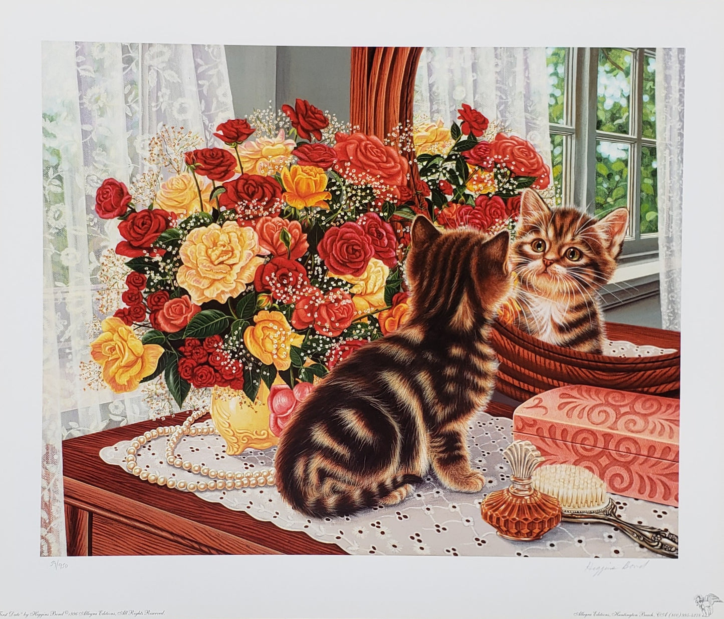 Suite of 5 Higgins Bond Hand signed Numbered Lithographs