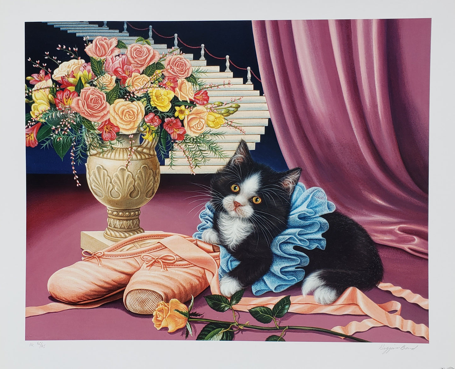 Suite of 5 Higgins Bond Hand signed Numbered Lithographs