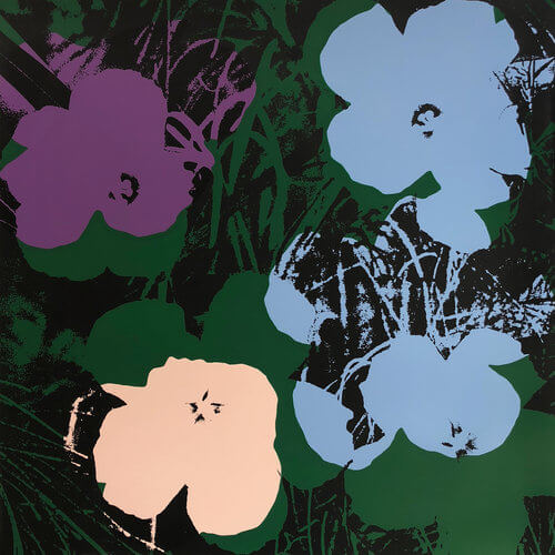 Andy Warhol Sunday B. Morning Poppy Flowers 11.64 Silkscreen