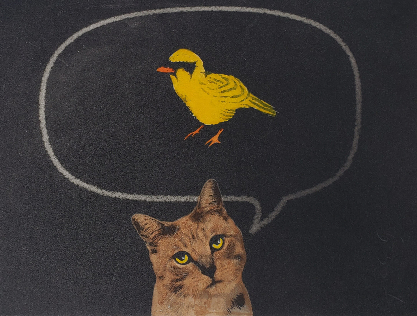 Arnold Hagström "Cat and Bird"