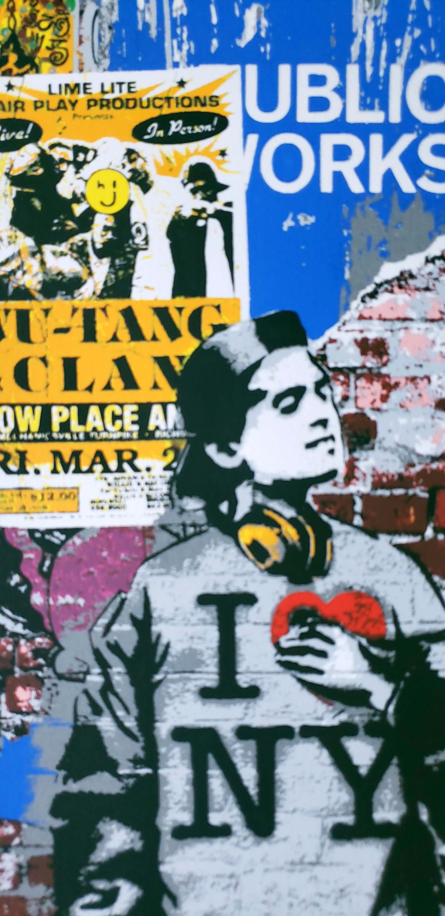 Hijack "Compose Yourself" hand signed numbered print 37/50