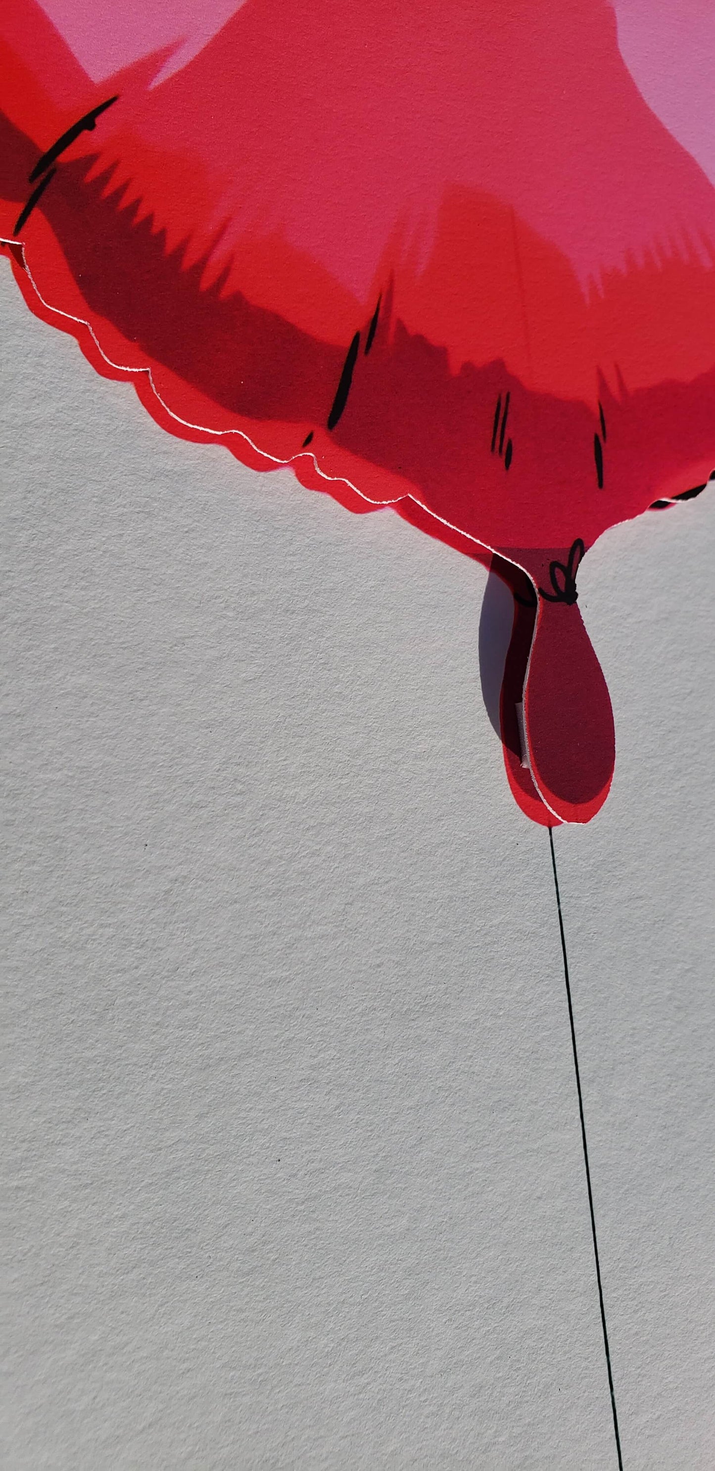3d Mylar balloon street art