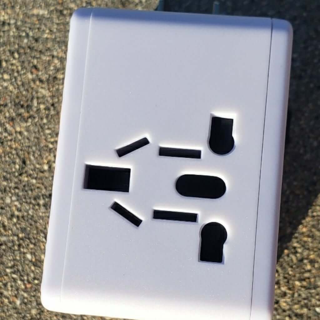 Louis Comfort Tiffany World Travel Adapter