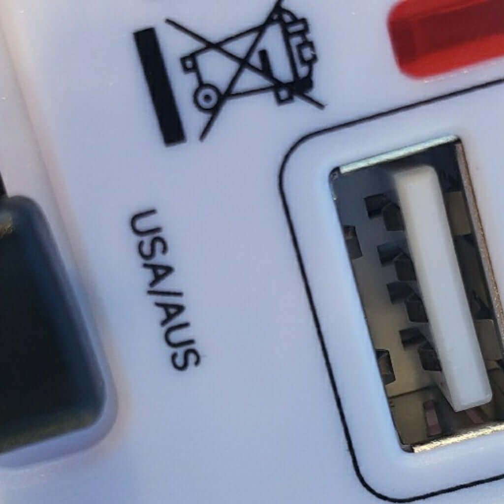 Louis Comfort Tiffany World Travel Adapter