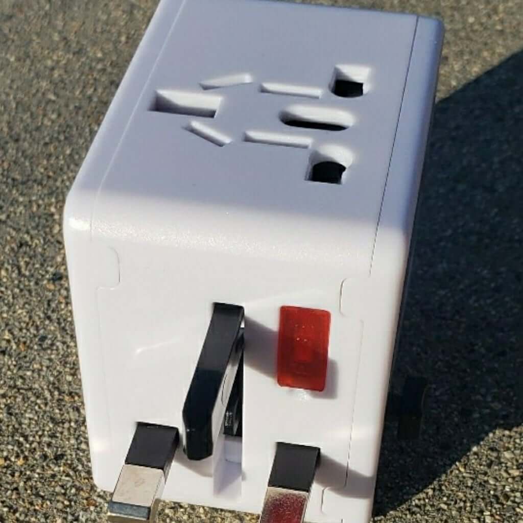 Louis Comfort Tiffany World Travel Adapter