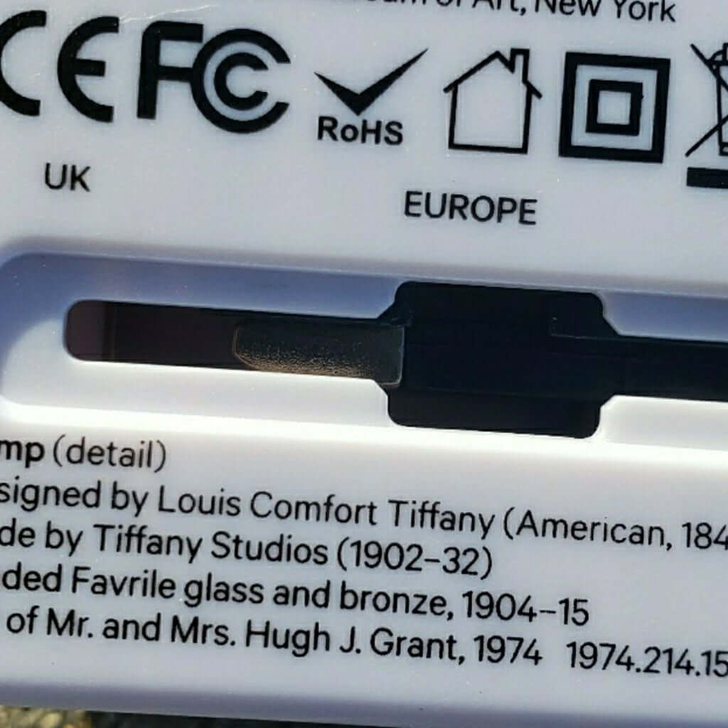 Louis Comfort Tiffany World Travel Adapter