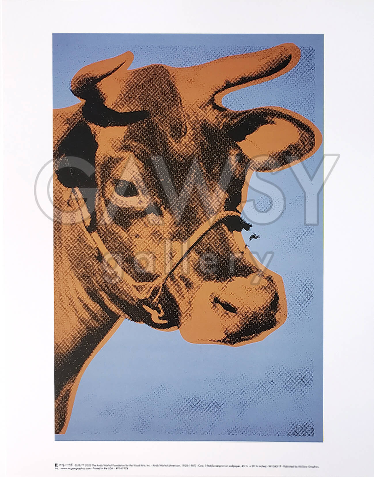 Andy Warhol Cow POP Art The Andy Warhol Foundation art print