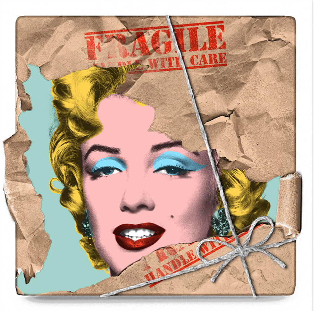 Mr. Brainwash "Marilyn POPfolio" Photo Tear signed edition of 75