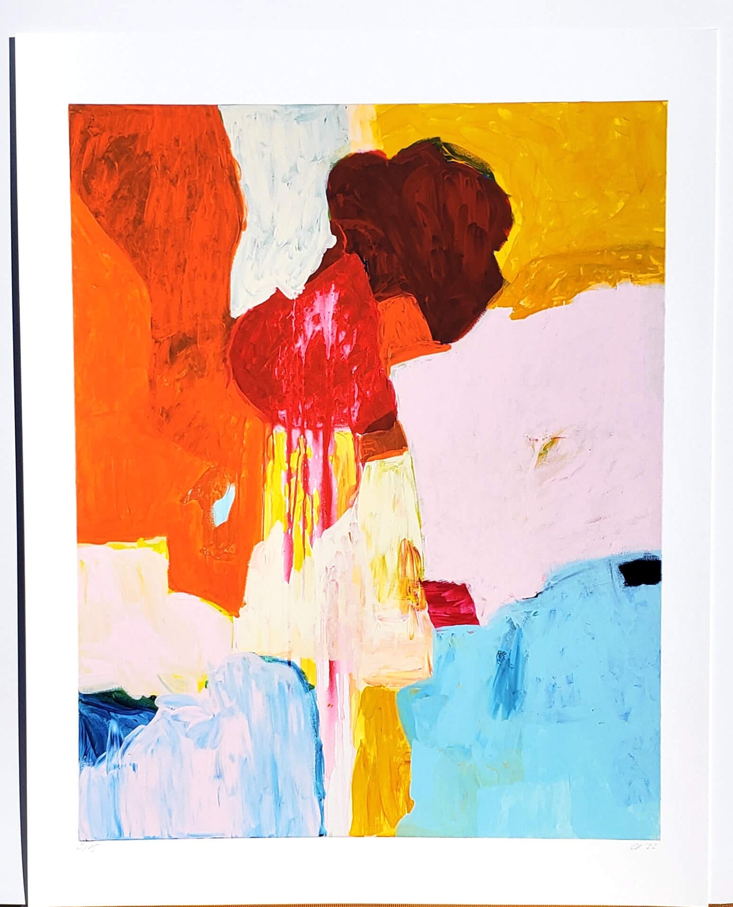 Olivia Acar "Coming to terms with it" hand signed limited edition print