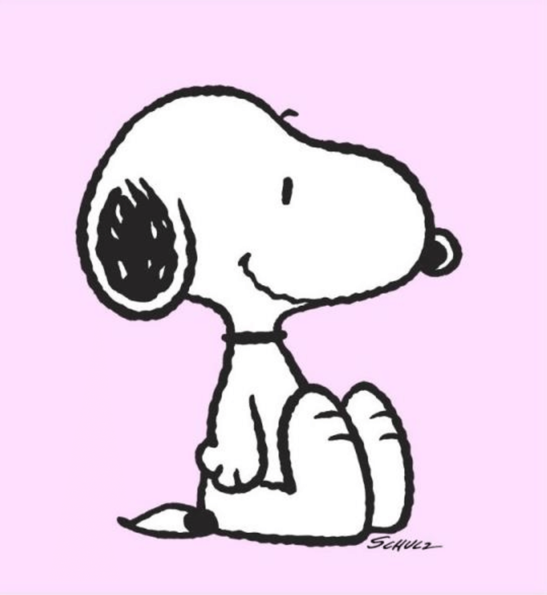 Peanuts "Snoopy: Pink"
