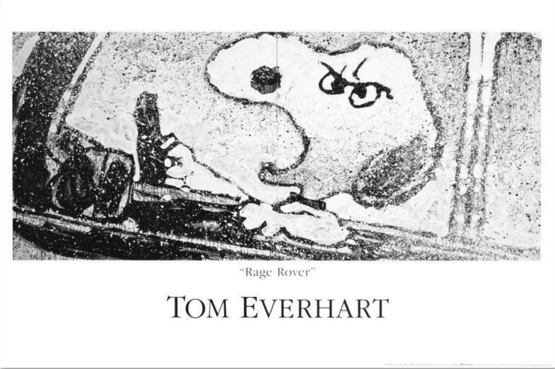 Rage Rover by Tom Everhart Poster